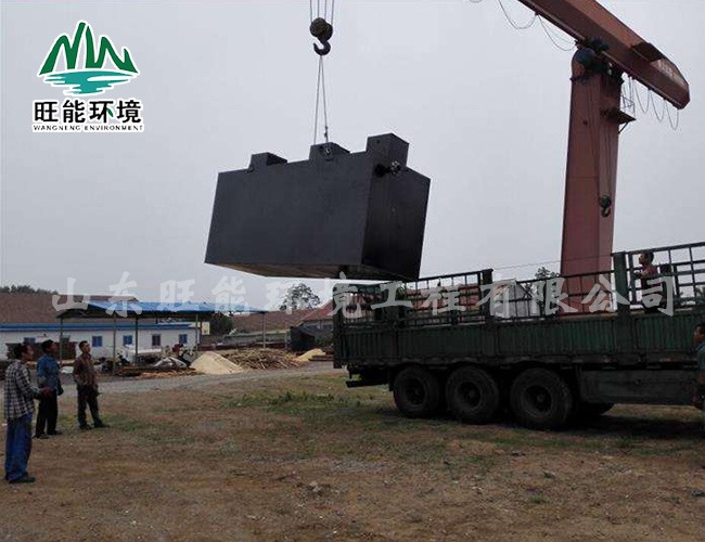 小区住宅污水处理设备安装