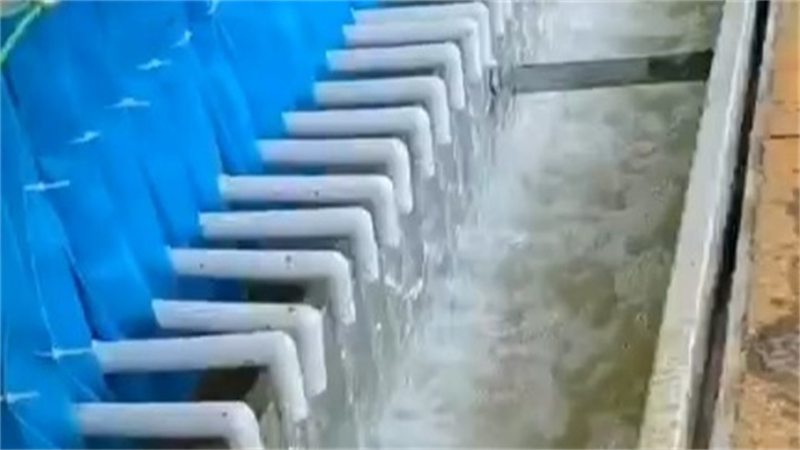 板框压滤机出水视频